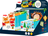 Haba DISPLAY 50 buc Sachenmacher Seturi creative TOAMNĂ IARNĂ CRĂCIUN 3+5+ 25 motive câte 2 buc
