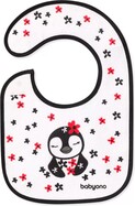 BABYONO Bib Terry, kleiner, wasserdichter 3m+ Pinguin