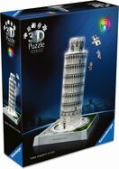 Ravensburger Iconics: Šikmá veža v Pise (Nočná edícia)