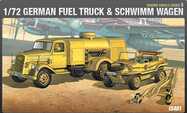 Model komplet vojaški 13401 - NEMŠKI FUELTANK &amp; SHIWIMM (1:72)