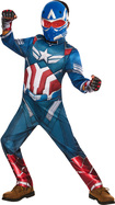 AVENGERS Captain America Kinderkostüm Größe S(122-128cm)