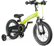 QPLAY Bicykel Miniby 3v1 Green, vek 2 - 8 rokov