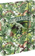 Tafel auf Schulheften A4 Jumbo Dinosaurier