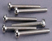 Șurub Traxxas cu cap rotund M3x18mm zinc. (6)