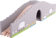 Bigjigs Rail Farm Brücke mit Tunnel