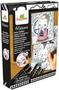 Sycomore Artissimo - Manga - kawaii zvířátka + 5 lihových fixů