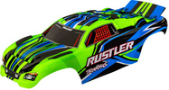 Traxxas karoséria Rustler bezsponková zelená