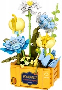 Set di costruzione fiore 21 cm