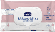 CHICCO Detské vlhčené utierky Delicate s harmančekom 72 ks