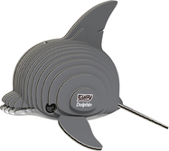 EUGY Delfino 3D puzzle di cartone