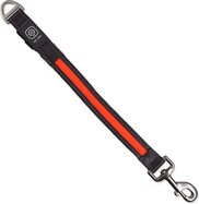 Vodítko Dog Fantasy USB LED nylonové prepínacie svietiace oranžové 2,5x39cm