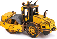 RoboTime drevené 3D puzzle Cestný valec