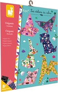 Janod Atelier Origami papierové skladačky Zvieratká Mini 8+