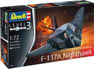 Plastikmodellbausatz Flugzeug 03899 - Lockheed Martin F-117A Nighthawk Stealth Fighter (1:72)