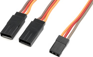 Kábel serva Y plochý JR 22AWG 15cm