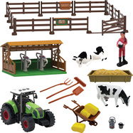 FARM SERVICE - Hrací set farma 43 ks so svetlami a zvukmi
