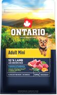 Krmivo Ontario Adult Mini Lamb &amp; Brown Rice 0,75kg