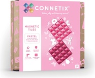 CONNETIX® Rainbow Pink &amp; Berry Ba Base Plate 2ks