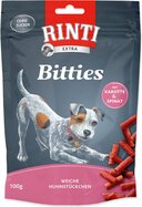 Pochúťka Rinti Bitties kura s mrkvou a špenátom 100g