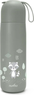 Termoska so silikónovým držiakom 400ml, Sage green