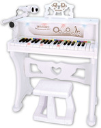 Bontempi Detské elektronické piano so stoličkou + USB a Bluetooth pripojenie