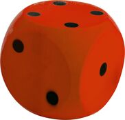 Androni Kocka mäkká červená 10 cm