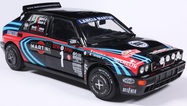 1:18 LANCIA DELTA HF INTEGRALE BLACK M RALLY TRIBU - SOLIDO
