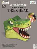 Fiesta Crafts Kreativ-Set 
3D-Maske T. rex