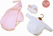 Llorens M635-66 oblečenie pre bábiku  NEW BORN veľkosti 35-36 cm