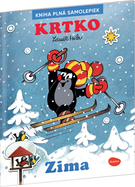 KRTKO a ZIMA  Kniha samolepiek