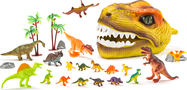 Dinosauria hlava s figúrkami DINO