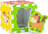 Puzzle en mousse avec des animaux, 6 pcs