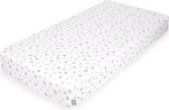 CEBA Drap-housse en jersey avec élastique 120 x 60 Étoiles Roses