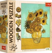 Trefl Holzpuzzle Vincent van Gogh: Sonnenblumen 200 Art Collection