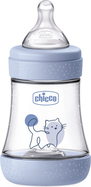 CHICCO Bočica za dojenčad antikolik Perfect5 150 ml dječak spori protok 0m+