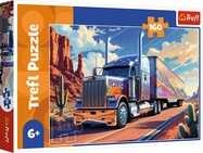 Trefl Puzzle 160 LKW auf der Straße