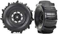 Traxxas koleso 3.2/2.2", disk Desert Racer, pneu Paddle (pár)