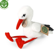 Plyšový bocian 15 cm ECO-FRIENDLY