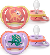 Philips Avent Sucette Ultra air image 18+m fille 2pcs