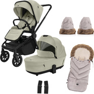 Move Cross 5 Set + Move XL 5 Kinderwagenaufsatz + Geschenke, Boss Grey