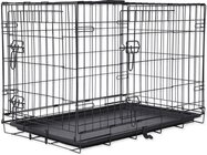 Klietka Dog Fantasy skladacia M 2 dvere 75x46x53cm