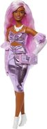 Barbie Deluxe modelka - Metalické šaty