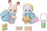Sylvanian Families Kindergarten Freunde gehen auf einen Ausflug