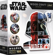 Trefl Drevené puzzle 160 dielikov - Darth Vader / Lucasfilm Star Wars