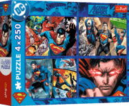 Trefl Puzzle 4x250 Supermanova odvaha