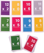 Bigjigs Toys Kartičky násobenia 7-12