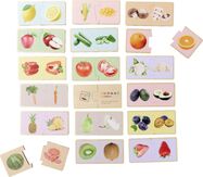 Montessori Puzzle ovocie a zelenina