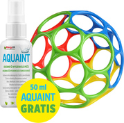OBALL Hračka Oball™ Classic 10 cm mix farieb 0m+AQUAINT 100% ekologická čistiaca voda 50 m
