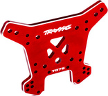 Traxxas veža tlmičov zadná hliníková červeno eloxovaná (pre Sledge)