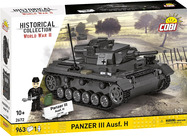 Cobi II WW Panzer III Ausf. H 1:28, 958 k, 1 f